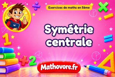 Symétrie centrale