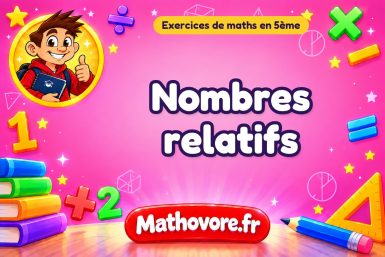 Nombres relatifs
