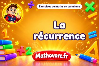 La récurrence : exercices de maths en terminale corrigés en PDF