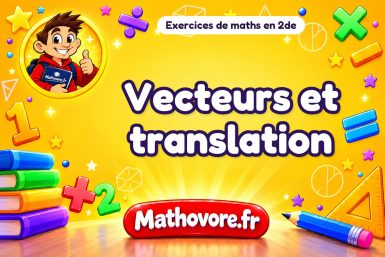 Vecteurs et translation
