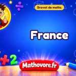 France : brevet de maths 2023 avec sujet et corrigé en PDF