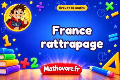 France rattrapage : sujet du brevet de maths 2019