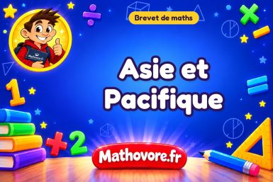 Asie et Pacifique : brevet de maths 2022 avec sujet et corrigé