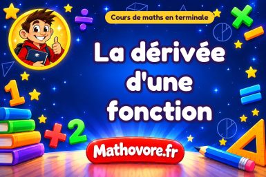 La dérivée d’une fonction