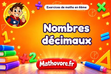 Nombres décimaux