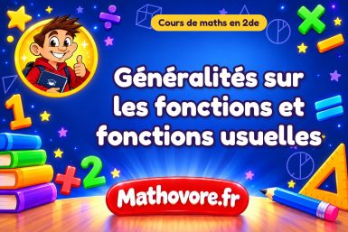 Généralités sur les fonctions et fonctions usuelles