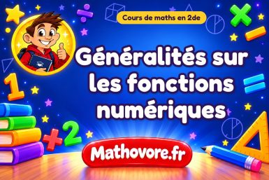 Généralités sur les fonctions numériques