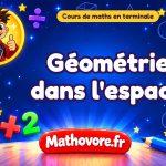 Géométrie dans l'espace : cours de maths en terminale en PDF