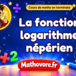 La fonction logarithme népérien : cours de maths en terminale en PDF