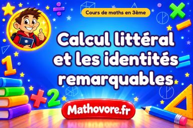 Calcul littéral et les identités remarquables