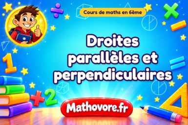 Droites parallèles et perpendiculaires