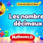 Les nombres décimaux : cours de maths en 6ème en PDF
