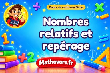 Nombres relatifs et repérage