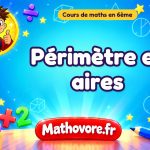 Périmètre et aires : cours de maths en 6ème en PDF