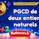 PGCD de deux entiers naturels : cours de maths en terminale spécialité en PDF
