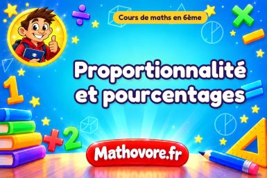 Proportionnalité et pourcentages