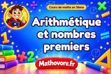 Arithmétique et nombres premiers