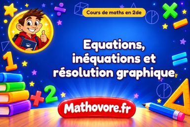 Equations, inéquations et résolution graphique