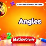 Angles : exercices de maths en 6ème corrigés en PDF