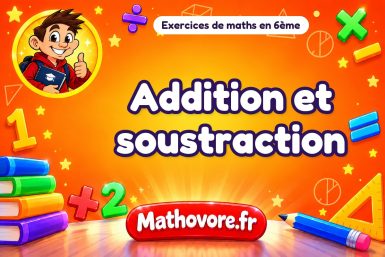 Addition et soustraction