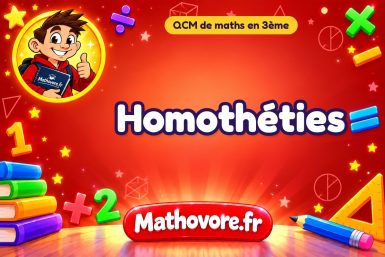 Homothéties