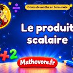 Le produit scalaire : cours de maths en terminale en PDF