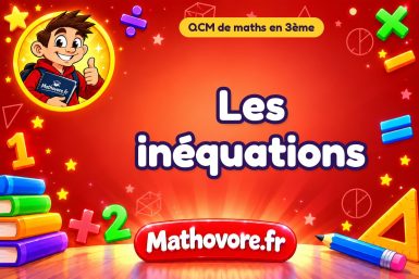 Les inéquations