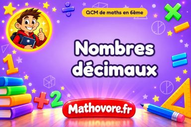 Nombres décimaux