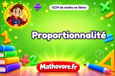Proportionnalité