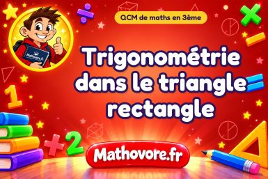 Trigonométrie dans le triangle rectangle