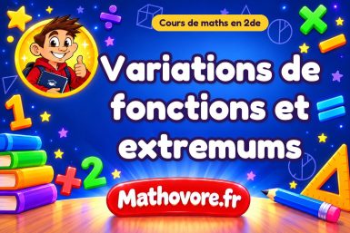 Variations de fonctions et extremums