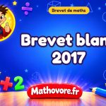 Brevet blanc 2017 : sujet de maths à effectuer en ligne