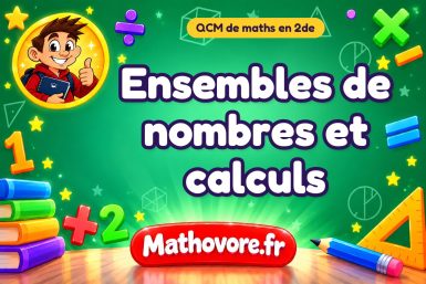 Ensembles de nombres et calculs