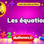 Les équations : cours de maths en 4ème en PDF