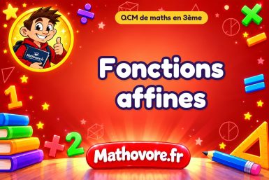 Fonctions affines