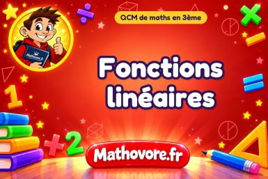 Fonctions linéaires