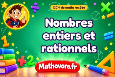 Nombres entiers et rationnels