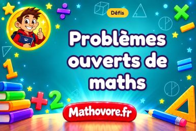 Problèmes ouverts de maths à résoudre et à télécharger en PDF – Mathovore