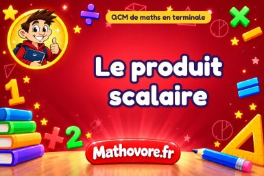 Le produit scalaire