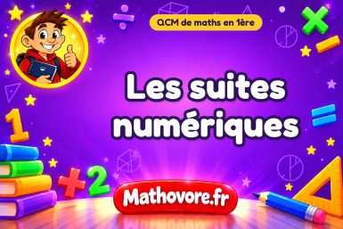 Les suites numériques