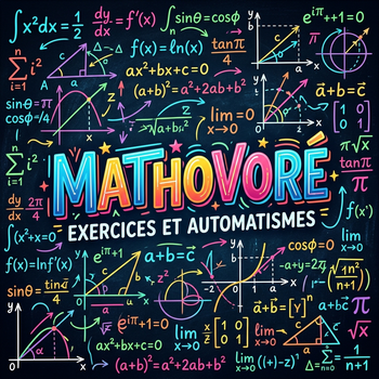 Exercices de maths corrigés et automatismes