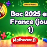 Bac de maths 2025 en France (jour 1) : sujet et corrigé