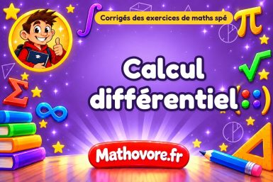 Calcul différentiel : corrigé des exercices de maths spé