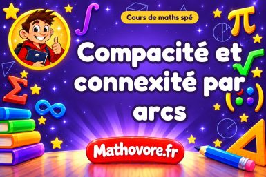 Compacité et connexité par arcs