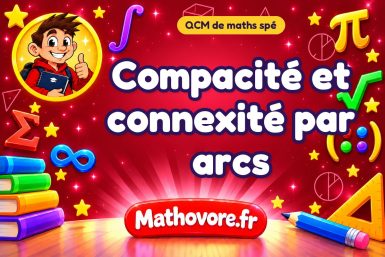 Compacité et connexité par arcs