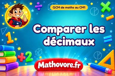 Comparer les décimaux