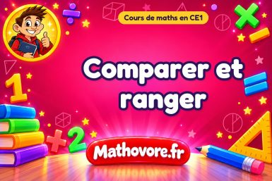 Comparer et ranger