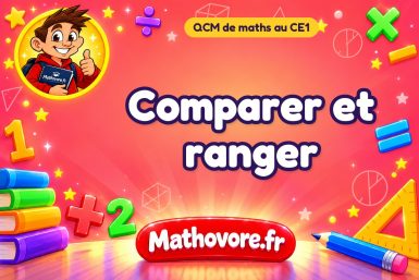Comparer et ranger