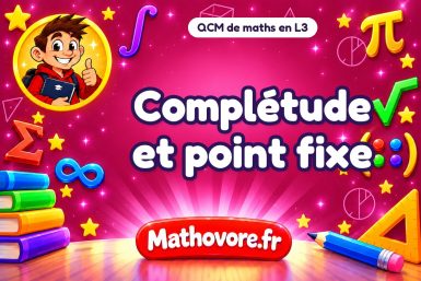 Complétude et point fixe