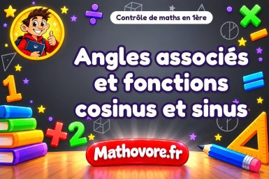Angles associés et fonctions cosinus et sinus